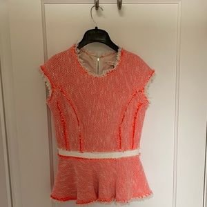 Rebecca Taylor Tweed Top